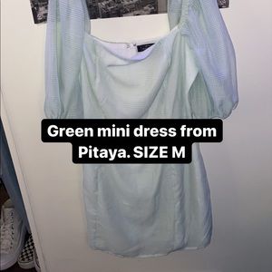 Green Mini Dress